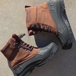 Mishansha Brown Winter Boots